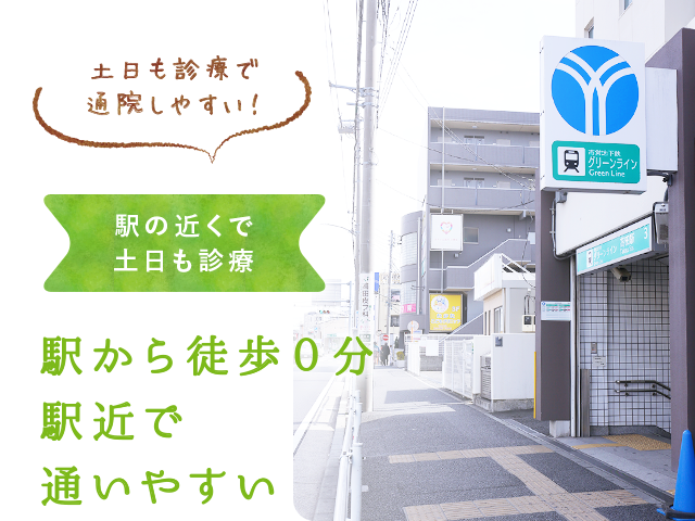 駅から徒歩0分